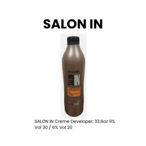 SALON IN Creme Developer, 33.8oz - 6% Vol 20