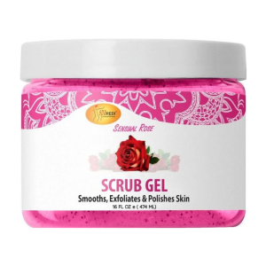 SPA REDI Pedi Scrub Gel, 16oz - Sensual Rose - 03040