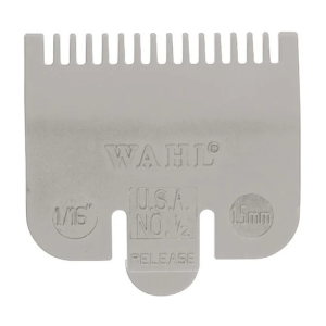 WAHL Color - Coded Nylon Cutting Guide - #1/2 (1/16") Gray - 03137 - 101