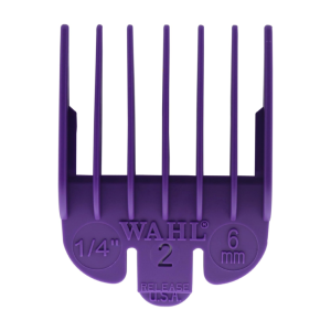WAHL Color - Coded Nylon Cutting Guide - #2 (1/4") Purple - 03124 - 703