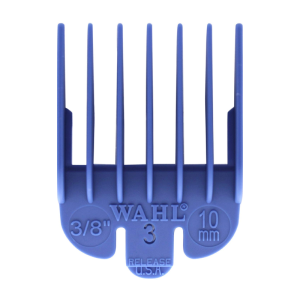 WAHL Color - Coded Nylon Cutting Guide - #3 (3/8") Blue - 03134 - 803