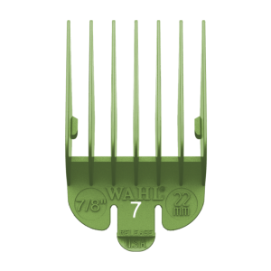 WAHL Color - Coded Nylon Cutting Guide - #7 (7/8") Green - 03145 - 1403
