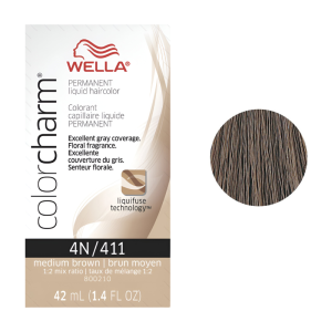 WELLA Liquid Hair Color, 1.4oz - 4N/411