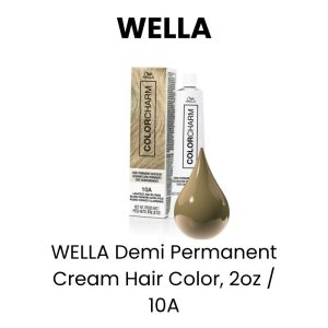 WELLA Demi Permanent Cream Hair Color, 2oz - 10A