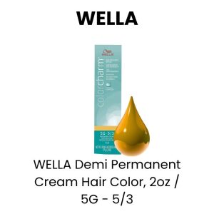 WELLA Demi Permanent Cream Hair Color, 2oz - 5G - 5/3