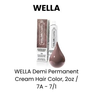 WELLA Demi Permanent Cream Hair Color, 2oz - 8A - 8/1
