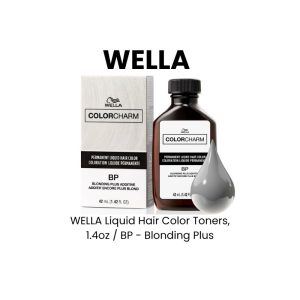 WELLA Liquid Hair Color Toners, 1.4oz - BP - Blonding Plus