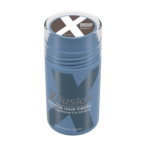 XFUSION Keratin Hair Fibers, 15g - Medium Brown