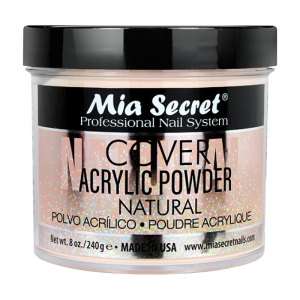 MIA SECRET Cover Natural Acrylic Powder, 8oz - PL450-NT