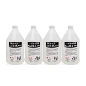 LULI Isopropyl Alcohol 99%, 4 Gallons