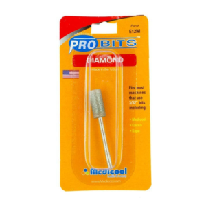 MEDICOOLPro Bits Diamond Barrel Medium Grit - E12M 3/32" - 506453
