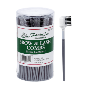 FANTASEA COSMETICS Brow & Lash Combs in a Container 48PC - FSC409