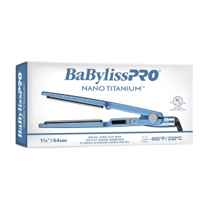 BABYLISS PRO Nano Titanium Flat Iron, 450F 1 3/4" - BABNT4094TUC