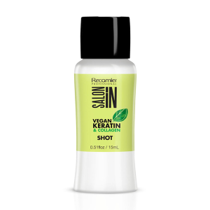 SALON IN Vegan Keratin and Collagen Nano Keratin Shots, 0.5oz Single - 043488