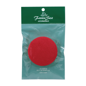 FANTASEA COSMETICS Extra Thick Red Cosmetic Sponge, Count - FSC -356