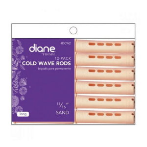 DIANE BEAUTY Cold Wave Rods, Sand 12 Pk - DCW2