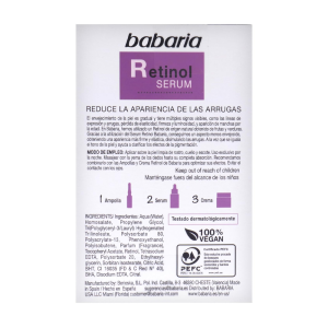 BABARIA Retinol Diminishes Wrinkles and Firmness Serum, 1oz