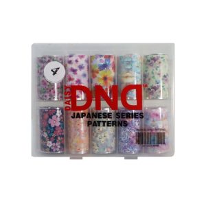 DAISY DND Nail Foil Decoration 10 Rolls Japanese Series Patterns #4