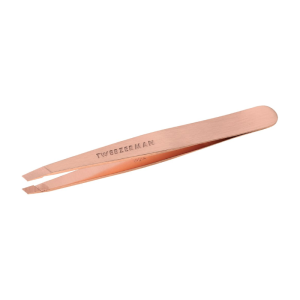 TWEEZERMAN Rose Gold Slant Tweezer - 1256-P