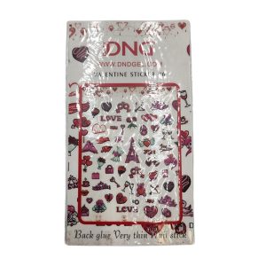 DAISY DND Nail Stickers Valentine Nail Design # 6