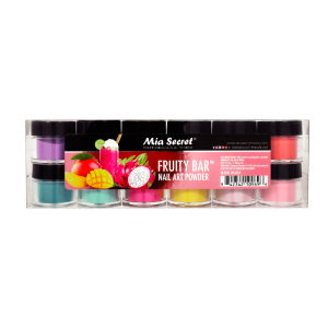 MIA SECRET Fruity Nail Art Acrylic Powder 12pcs, 1/4oz - PL400-F-MIX