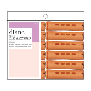 DIANE BEAUTY Cold Wave Rods, Tangerine 12 Pk - DCW1