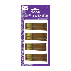 DIANE BEAUTY Large Bobby Pins Bronze 2.5", 40 Pk - D459