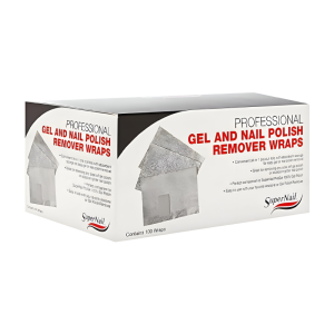 SUPER NAIL Wraps and Nail Polish Remover, 100 Count - 80255