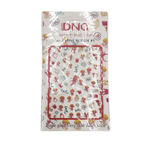 DAISY DND Nail Stickers Valentine Nail Design # 5