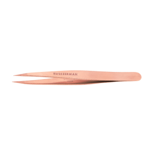 TWEEZERMAN Gold Rose Point Tweezer