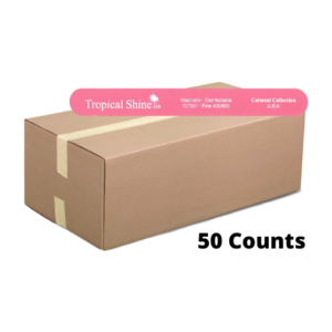 TROPICAL SHINE Washable Disinfectable Fine Pink 400/600, 8.5" 50 Counts - PK707331