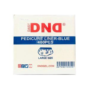 DAISY DND Disposable Pedicure Liner Blue 400/Box