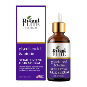 DIFEEL Elite Glycolic Acid & Biotin Stimulating Hair Serum, 2oz - EL56-STI20