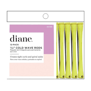 DIANE BEAUTY Cold Wave Rods, Yellow 12 Pk - DCW8
