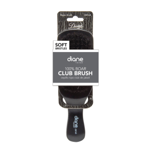 DIANE BEAUTY 100% Soft Boar Club Brush - D8168