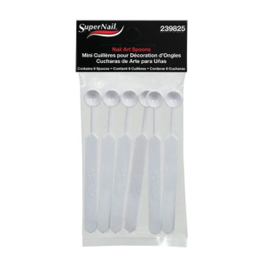 SUPER NAIL Nail Art Spoon, 6 Count - 51103