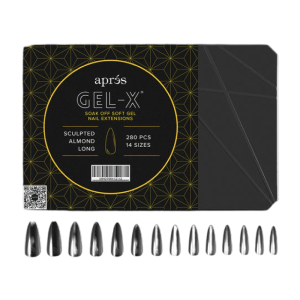 APRES GEL-X Sculpted Almond Long 280PCS