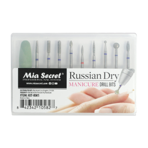 MIA SECRET Russian Dry Manicure Drill Bits - KIT-RM1