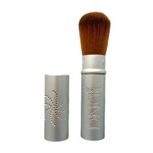 DAISY DND Small Nail Dust Brush - Silver