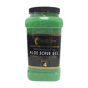FOOT SPA Aloe Scrub Gel Step 4, 128oz - 02502