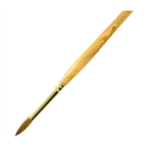 MEDICOOLKolinsky Round Nail Brush No. 10 (TAPA BLANCA)