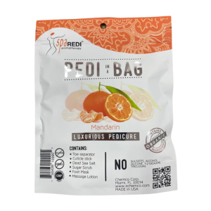 SPA REDI Detox Pedi In a Bag 4-Step System Mandarin, 7oz - 10091