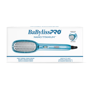 BABYLISS PRO Nano Titanium Ionic Thermal Paddle Brush - BNTPB1UC