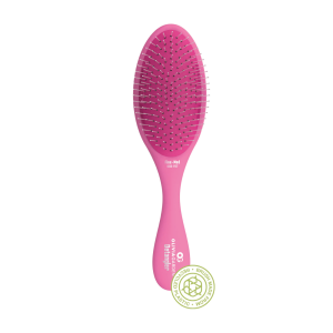 OLIVIA GARDEN OG Brush Recycled Plastic Detangler Fine-Medium - Pink - OGD-F07
