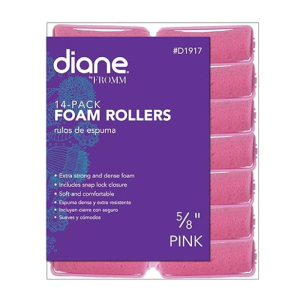 DIANE BEAUTY Foam Roller 14 Pk, 5/8" - D1917