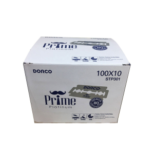 DORCO Prime Platinum Extra Double Edge Razor Blades, 1000 Counts - ST300
