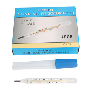 WELLER MED Armpit Clinical Thermometer, Large Medium C and F