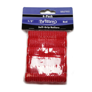 BRITTNY PROFESSIONAL Self Grip Rollers 1/2" Red - BR67901