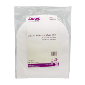 DUKAL Pre -Cut Gauze Facial Mask - 50/BG - 900350