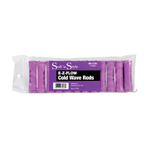 SOFT N STYLE Concave Cold Wave Rods Short Lilac, 12 Count - 356-LCSH